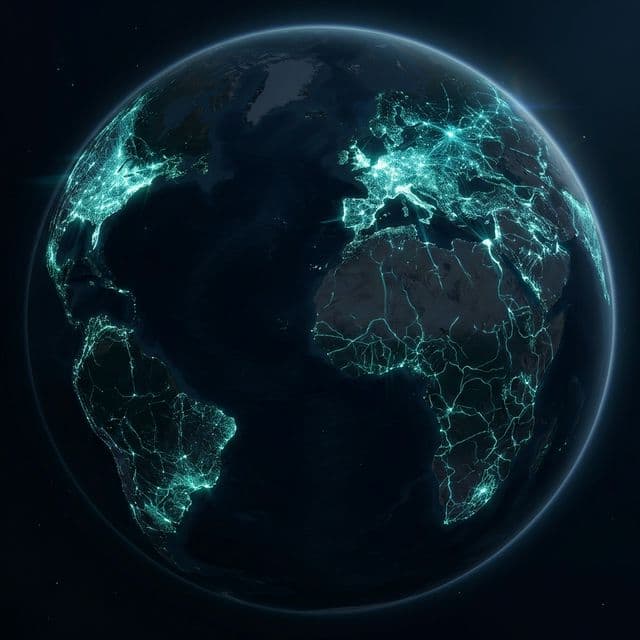 Global decentralized mapping network